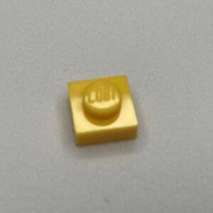 COBI: Plate 1 x 1 - yellow (zolty)
