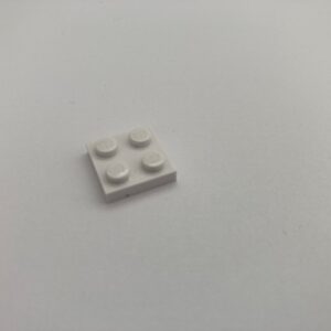 COBI: Plate 2 x 2 - white (bialy)