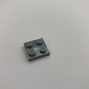 COBI: Plate 2 x 2 - grey (nowy szary)