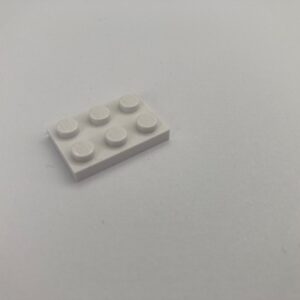 COBI: Plate 2 x 3 - white (bialy)
