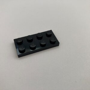 COBI: Plate 2 x 4 - black (czarny)
