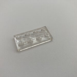 COBI: Plate 2 x 4 - colorless (bezbarwny)