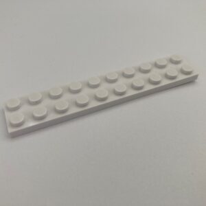 COBI: Plate 2 x 10 - white (bialy)