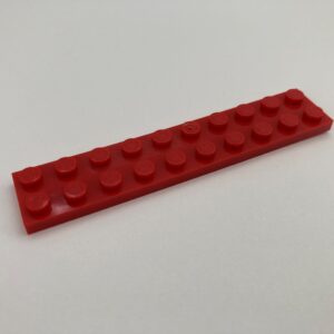 COBI: Plate 2 x 10 - red (czerwony)