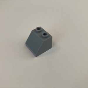 COBI: Roof Brick 2 x 2 x 1 1/3 with Hollow Back - grey (nowy szary)