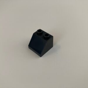 COBI: Roof Brick 2 x 2 x 1 1/3 with Hollow Back - graphite (grafitowy)
