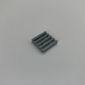 COBI: Tile Modified 2 x 2 Grille - grey (nowy szary)
