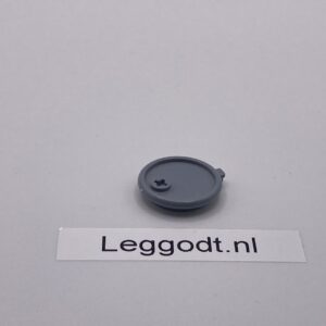 COBI: Tool, Barrel Lid for Barrel (Open) - new grey (nowy szary)