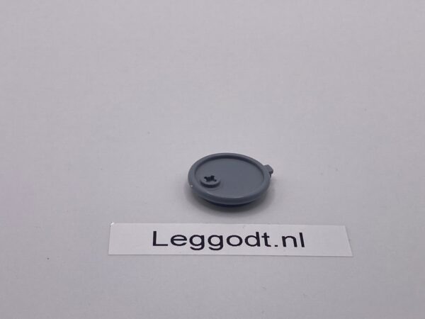 COBI: Tool, Barrel (Open) Lid - new grey (nowy szary)
