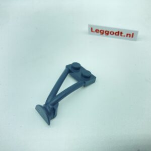 COBI: Support 2 x 4 Left (Wheel Shank) - graphite (grafitowy)