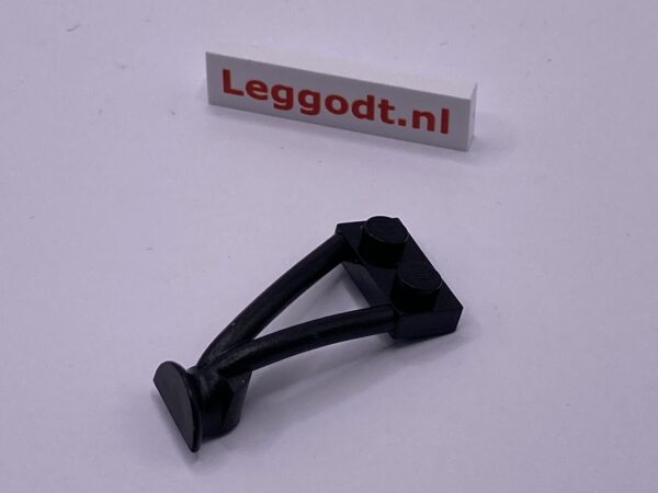 COBI: Support 2 x 4 Left (Wheel Shank) - black (czarny)