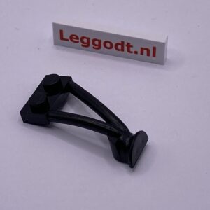 COBI: Support 2 x 4 Right (Wheel Shank) - black (czarny)