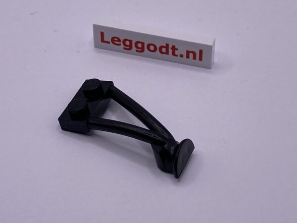 COBI: Support 2 x 4 Right (Wheel Shank) - black (czarny)