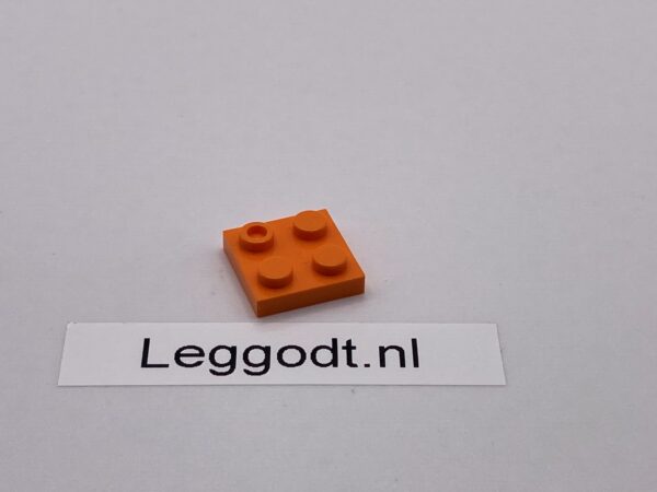 LASER PEGS: Plate 2 x 2 - orange