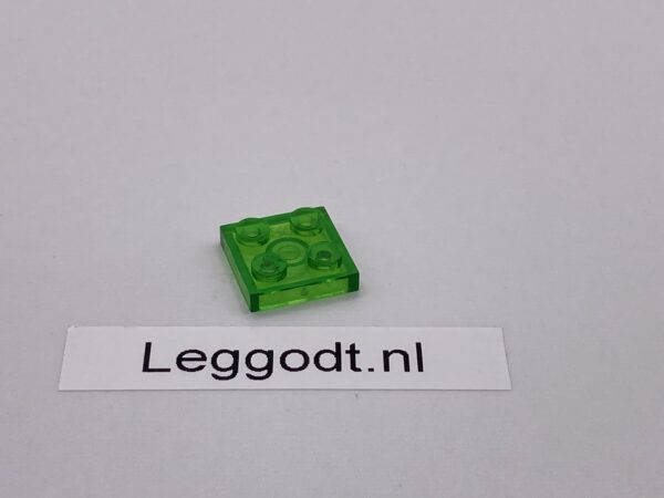 LASER PEGS: Plate 2 x 2 - trans-green