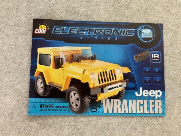 COBI: Instructions: Jeep WRANGLER (yellow)