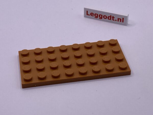 COBI: Plate 4 x 8 - light brown (jasnobrazowy)