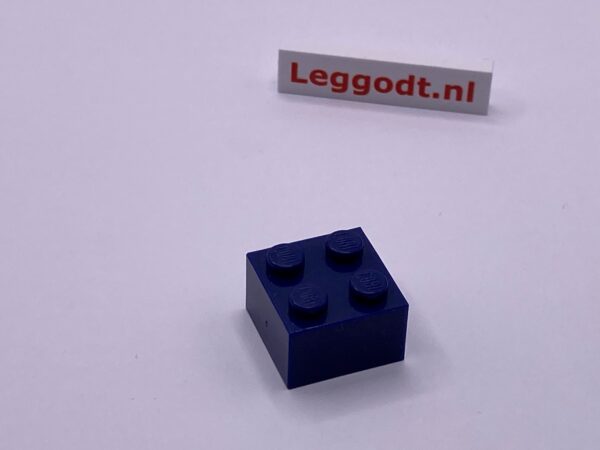 COBI: Brick 2 x 2 - dark blue (ciemny niebieski)