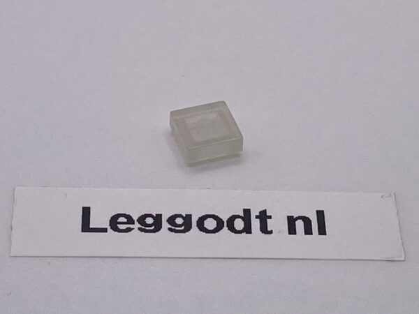 COBI: Tile 1 x 1 with Groove - glow in dark