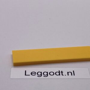 COBI: Tile 2 x 8 without Groove - bright yellow (jasnozólty)