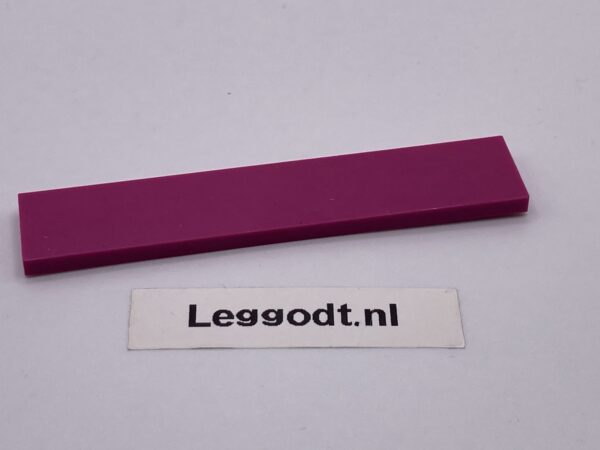 COBI: Tile 2 x 10 without Groove - dark pink (ciemny róz)