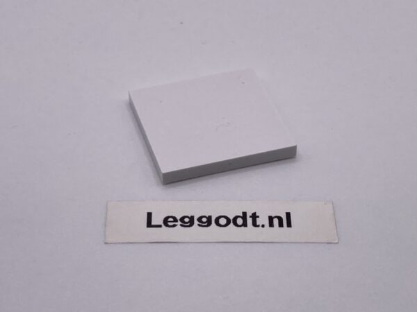 COBI: Tile 4 x 4 without Groove - white (bialy)