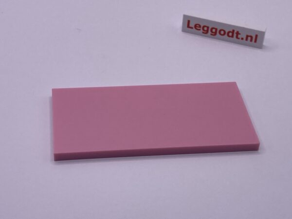 COBI: Tile 4 x 8 without Groove - pink (rózowy)