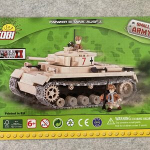COBI: Instructions: PANZER III TANK AUSF J.