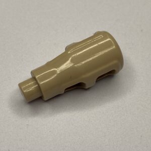 COBI: Tank, Barrel Mouth 2 2/3 L with Pin large - beige (bezowy)