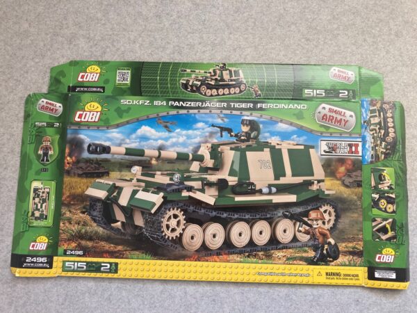 COBI: Packaging: SD.KFZ. 184 PANZERJÄGER  TIGER (FERDINAND)