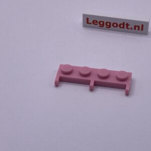 COBI: Hinge Plate 4 x 1 with Pins - pink (rózowy)
