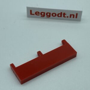 COBI: Hinge Tile 4 x 1 with Pins (Smooth Surface) - red (czerwony)