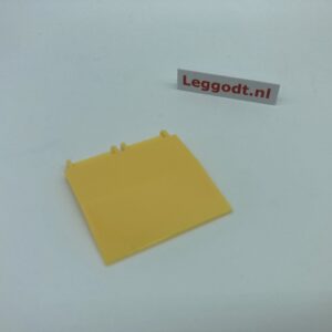 COBI: Hinge, Tile Modified 3 x 4 Shutter/Ramp (Smooth Surface) - bright yellow (jasnozólty)