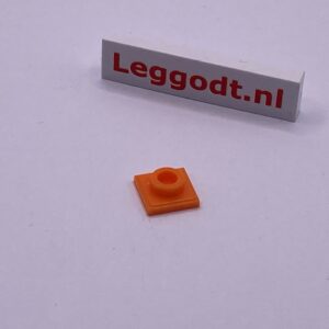 COBI: Plate Thin 1 x 1 (aka Insert Block) - bright orange (jasnopomaranczowy)