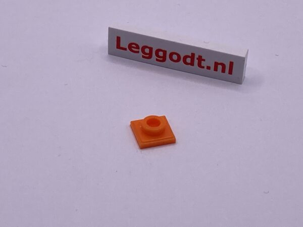 COBI: Plate Thin 1 x 1 (aka Insert Block) - bright orange (jasnopomaranczowy)