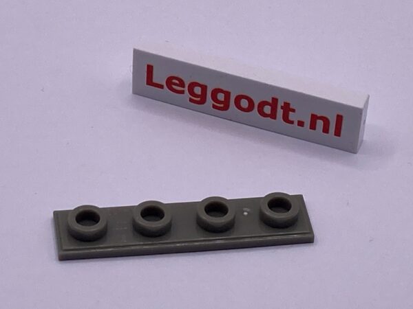 COBI: Plate Thin 1 x 4 (aka Insert Block) - light green military (jasnozielony wojskowy)