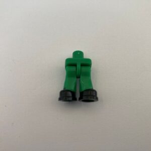 COBI: Figure, Hips with Legs with Black Shoes (Fixed) - green bp (zielony bp)
