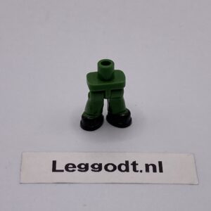 COBI: Figure, Hips with Legs with Black Shoes (Fixed) - olive (oliwka/oliwkowy)