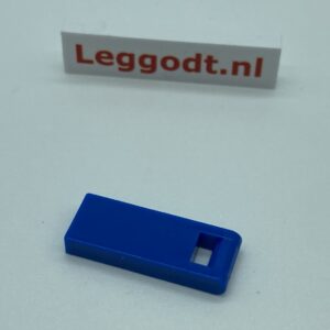 COBI: Tile Modified 2 x 1 with Handlebar on Short Side - blue (niebieski)