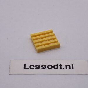 COBI: Tile Modified 2 x 2 Grille - bright light yellow