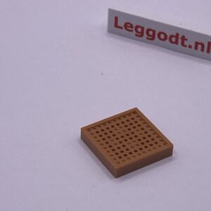 COBI: Tile Modified 2 x 2 Grid/Mesh - light brown (jasnobrazowy)