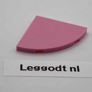 COBI: Tile Modified 4 x 4 with Rounded Corner - pink (rózowy)