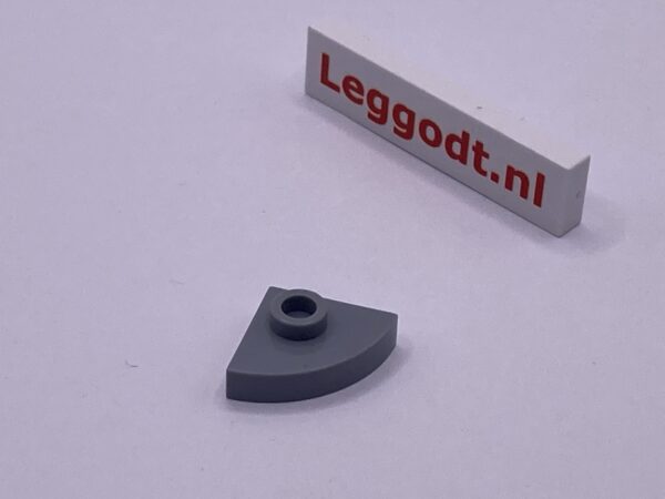 COBI: Plate Modified 1 1/2 x 1 1/2 with Rounded Corner (Closed) - new grey (nowy szary)