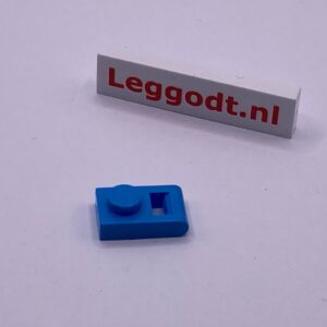 COBI: Plate Modified 1 x 1 with Handlebar - light blue (jasnoniebieski)