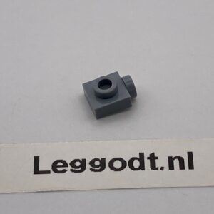 COBI: Plate Modified 1 x 1 with 1 Pivot on the Side - new grey (nowy szary)