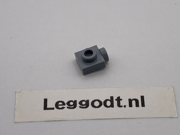 COBI: Plate Modified 1 x 1 with 1 Pivot on the Side - new grey (nowy szary)