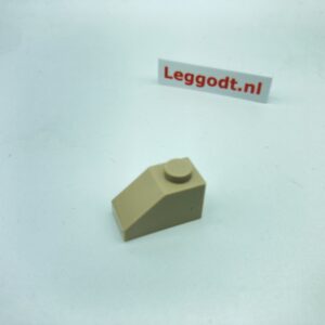 COBI: Slope Brick 2 x 1 - beige (bezowy)