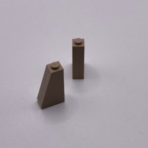 COBI: Roof Brick 2 x 1 x 3 - beige (bezowy)