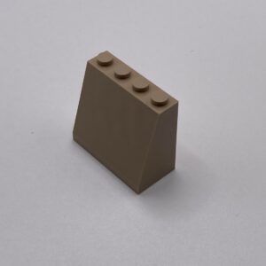 COBI: Roof Brick 2 x 4 x 3 - beige (bezowy)