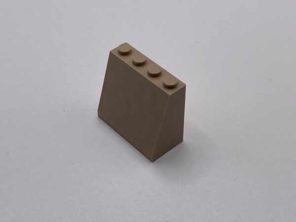 COBI: Roof Brick 2 x 4 x 3 - beige (bezowy)